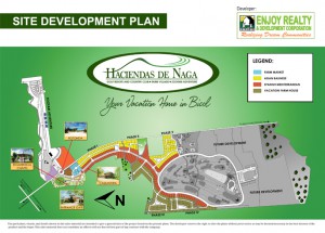 Haciendas De Naga Site Development Map